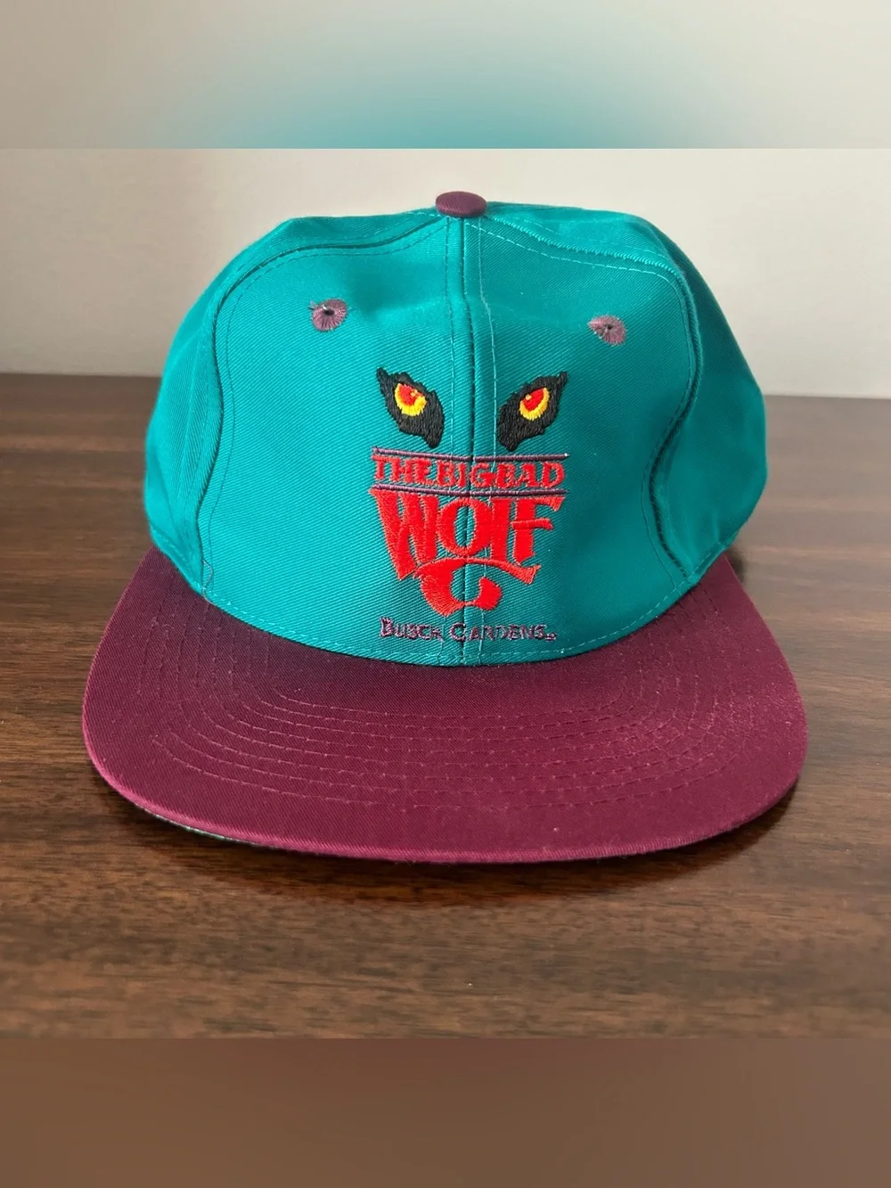 Vintage 1990s Busch Gardens Kid's Snapback Hat Cap - Retro 90s Nostalgia